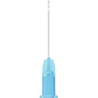transcodent™ Endo Irrigation Needles - 25 darabos csomag, kék, 2 seitliche Öffnungen, G23 0,6 x 25 mm - 164512/6400