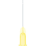 transcodent™ Endo Irrigation Needles - 25 darabos csomag, sárga, 2 seitliche Öffnungen, G30 0,3 x 25 mm - 162059/6403