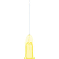 transcodent™ Endo Irrigation Needles - 25 darabos csomag, sárga, 2 seitliche Öffnungen, G30 0,3 x 25 mm - 162059/6403