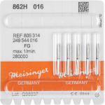 Diamanten 862 Packung 5 Diamanten, fekete ISO 016, FG