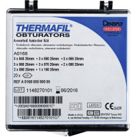 Thermafil (25 mm) (ISO 45-100), Obturator, ISO 45-100 röntgenopák, Guttapercha, műanyag, 25 mm, 20 darab