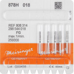 Diamanten 878, gyémántcsiszoló, fekete, ISO 018, FG, 5 darab
