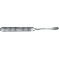 Raspatorium nach Williger - 1 db, 23-436-16-07, gebogen, 160 mm, Breite 5 mm - 23-436-16-07