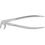 Zahnzangen Unterkiefer, 1 darab, FX22E, gezackt, untere Molaren, beide Seiten