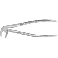 Zahnzangen Unterkiefer, 1 darab, FX22E, gezackt, untere Molaren, beide Seiten