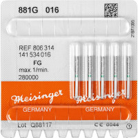 Diamanten 881 Packung 5 Diamanten grün ISO 016, FG