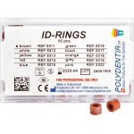 ID Ringe - 50 darabos csomag, braun - 5311 ID Ringe - 50 darabos csomag, braun - 5311