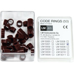 Codierringe - Packung 50 Stück braun - LM5007
