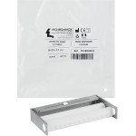 Endo Dispenser, (90 x 50 x 17 mm), (12x), Endo-tray, fehér, Nemesacél, 1 darab