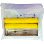 Endo Dispenser, (90 x 50 x 17 mm), (12x), Endo-tray, sárga, Nemesacél, 1 darab
