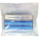 Endo Dispenser, (90 x 50 x 17 mm), (12x), Endo-tray, kék, Nemesacél, 1 darab