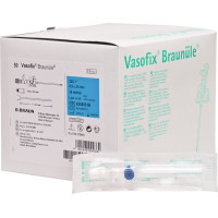 Vasofix® Braunüle® - 50 darabos csomag, kék, g 22, 0,9 x 25 mm - 4268091B