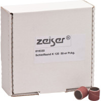 Schleifband Packung 50 darab, Korn 120 für Walze 12 x 13 mm