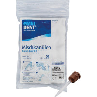 Omnitemp C Mischkanülen - zacskó 50 db braun, kurz ,1:1 - 85280