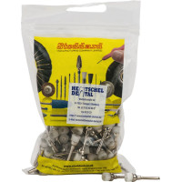 Nylonpolierer - Packung 100 Stück mittel - 400035
