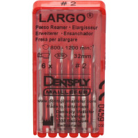 LARGO® Peeso Reamer A0009-24, 32 mm, Gr. 2, 6 darab