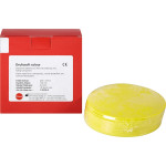 Drufosoft (Colour), (Yellow), (3,00 x 120 mm), Mélyhúzó fólia (Fogvédő), sárga, kerek, 10 darab