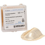 Verstärkungsgitter, 10 darabos csomag, Stärke 0,4 mm, vergoldet