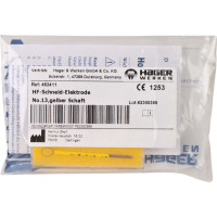 hf Elektrodenansätze - 1 db, sárga, Nr. 13 - 452411