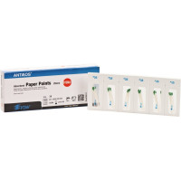 Papírcsúcs (29 mm) (2 %) (ISO 35), ISO 35 sterilen csomagolva, fehér, Papír, 29 mm, 180 darab