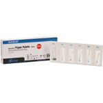 Papírcsúcs (29 mm) (2 %) (ISO 45), ISO 45 sterilen csomagolva, fehér, Papír, 29 mm, 180 darab