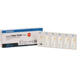 Papírcsúcs (29 mm) (2 %) (ISO 50), ISO 50 sterilen csomagolva, fehér, Papír, 29 mm, 180 darab