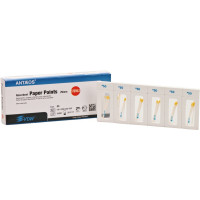 Papírcsúcs (29 mm) (2 %) (ISO 50), ISO 50 sterilen csomagolva, fehér, Papír, 29 mm, 180 darab