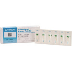 Papírcsúcs (29 mm) (2 %) (ISO 70), ISO 70 sterilen csomagolva, fehér, Papír, 29 mm, 180 darab