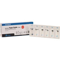 Papírcsúcs (29 mm) (2 %) (ISO 80), ISO 80 sterilen csomagolva, fehér, Papír, 29 mm, 180 darab