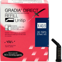 GC GRADIA® DIRECT - csomag 20 x 0,3 g Unitip X-A3,5 - 2593