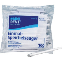 Omni Speichelsauger - 100 darabos csomag, lose Kappe fehér - 86533