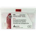 Guttaperchaspitzen rosa, 10 darab, ISO 110