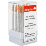 Edelkorundschleifer Packung 12 darab, braun ISO 035, mittel, HP