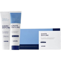 Cavex Outline - Packung 140 g blau, 65 g weiß, Anmischblock - AP030