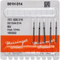 Diamanten 801, gyémántcsiszoló, fekete, ISO 014, FGXL, 5 darab