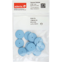 Polírozó (Fém) (LB), szereletlen ISO 220 Korong, Szilíciumkarbid- Szilikon, 3 mm, 12 darab