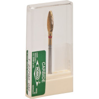 Titanium (250), Labor frézer (Keresztfogazás), Kézidarab (HP, Ø 2,35 mm, ISO 104, 44,5 mm) ISO 40 finom, Keresztfogazás, Titánnitrid bevonatú keményfém, 13 mm, 1 darab