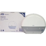 TORK® Toilettenpapierspender Elevation - 1 db, T2 Mini Jumbo, műanyag, fehér - 555000