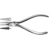 Flachzangen nach Goslee - 1 db, 13 cm, gerieft RS - 1327B