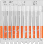 Stahlbohrer 36, acél-fúró, ISO 025, HP, 10 darab