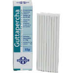 Guttapercha in Stangen - Packung 32 g, weiß