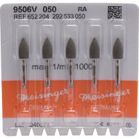 Universalpolierer 9506, polírozó, univerzális, fekete ISO 050, RA, 5 darab