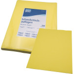 Schwebetischauflagen - 250 darabos csomag, 28 x 36 cm, sárga - 88104