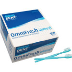Omni (OmniFresh) (Ultra Soft), Egyszerhasználatos fogkefe, Egyszerhasználatos termék, Mentaízű, 100 darab