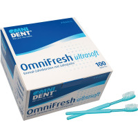 Omni (OmniFresh) (Ultra Soft), Egyszerhasználatos fogkefe, Egyszerhasználatos termék, Mentaízű, 100 darab