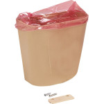 Handi-Hopper - Abfallsammler - Stück 17,8 x 10,2 x 16,2 cm, beige - 20Z404G