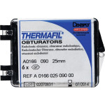 Thermafil (25 mm) (ISO 90), Obturator, ISO 90 röntgenopák, Guttapercha, műanyag, 25 mm, 6 darab