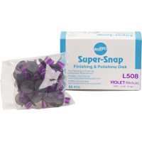 Super-Snap® - utántöltő csomag 50 Scheiben, lila, Körnung mittel, Beschichtung stirnseitig, standard - L508