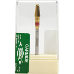 Titanium (351), Labor frézer (Keresztfogazás), Kézidarab (HP, Ø 2,35 mm, ISO 104, 44,5 mm) ISO 40 finom, Keresztfogazás, Titánnitrid bevonatú keményfém, 9 mm, 1 darab