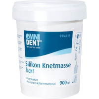 Silikon Knetmasse - tégely 900 ml ohne Härter kemény, Shore 70, sárga - 88462